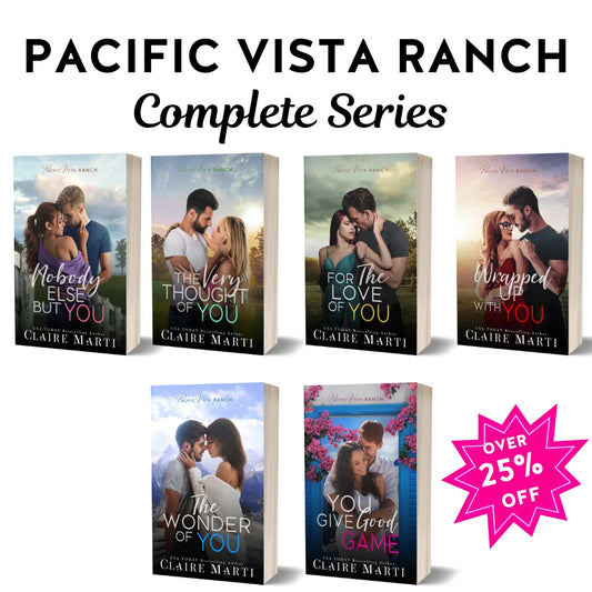 Pacific Vista Ranch Complete Series (paperback - hero covers)